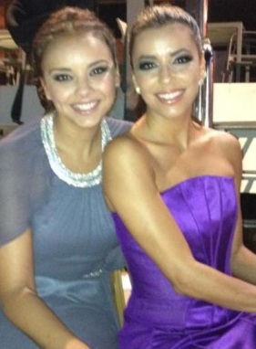 Eva Longoria and Chenoa Eva Longoria and Chenoa